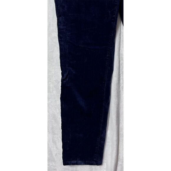 Chico’s Jeggings Blue Velvet  Size 3 (L 16) Stretch Fit Casual Fall Leggings - Picture 3 of 12
